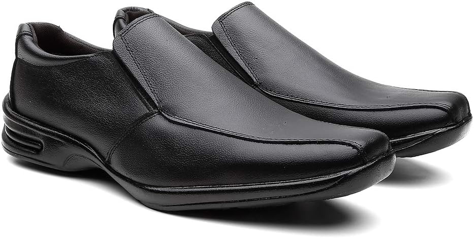Sapato Social Masculino Em Couro Ultra Confortável